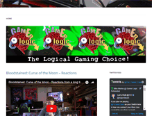 Tablet Screenshot of gamerlogic.net